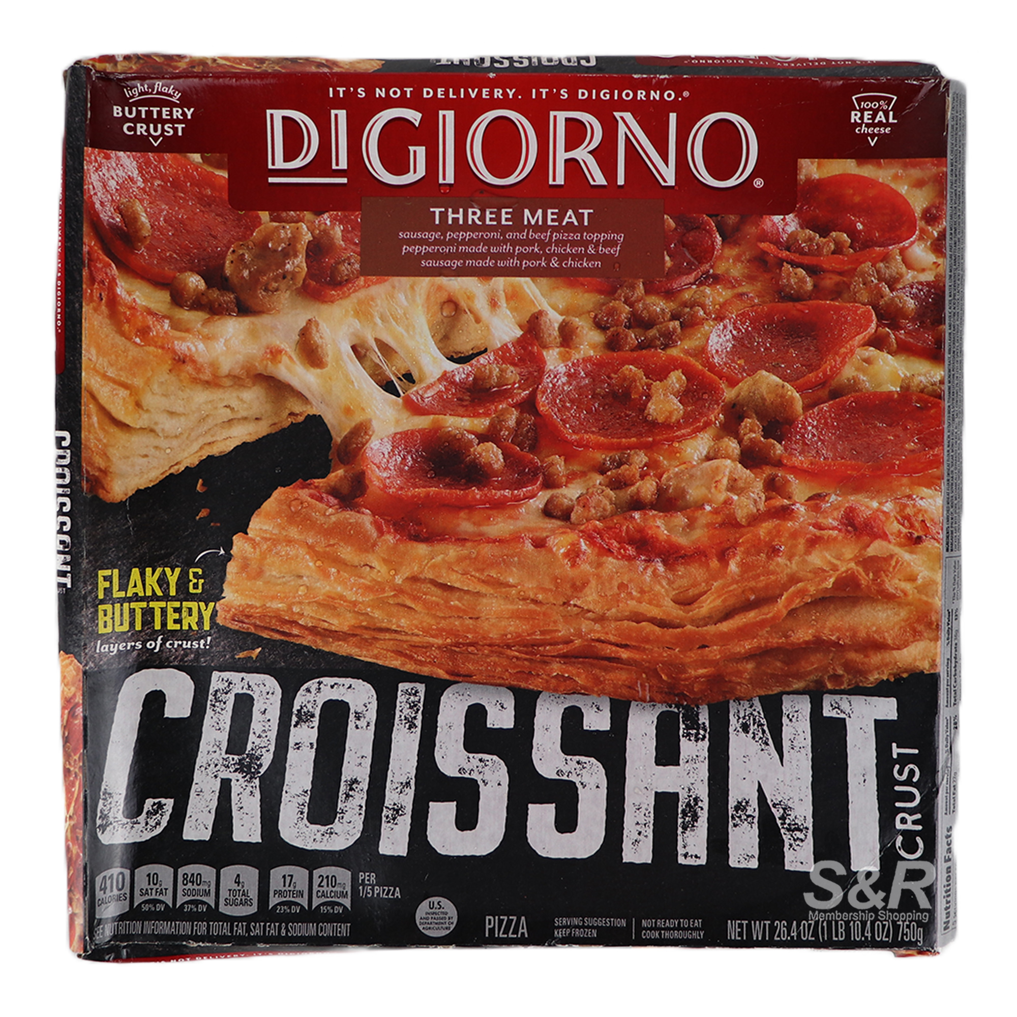 Digiorno Three Meat Croissant Crust Pizza 750g Digiorno Three Meat Croissant Crust Pizza 750g